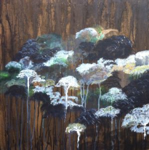 Ulrike Vidalain-presences-silencieuses-1-technique-mixte-toile